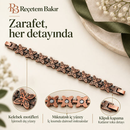Kadın Saf Bakır Bileklik
