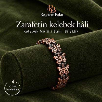 Kadın Saf Bakır Bileklik